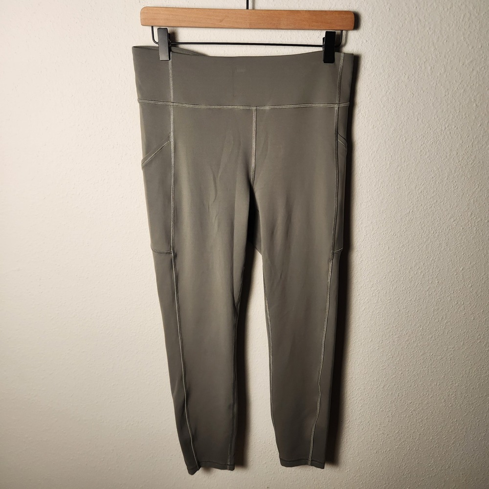 Lululemon Invigorate High-Rise Tight 25" Grey Sage 10